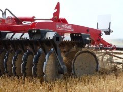 Короткая дисковая борона навесной DISKACROP - Навесная дисковая борона / Гидравлически складываемая. Ширина захвата от 3,0 до 6,0 м / Диски Ø 610 или Ø 660 мм