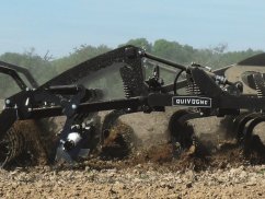 Культиватор BLACKBEAR / 3-х рядный - Стерневой культиватор / 3-х рядное исполнение. Ширина захвата от 3,0 до 5,0 м