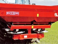 Разбрасыватель минеральных удобрений DOBLE-695/R - Объем от 800 до 1.200 л / Ширина разбрасывания 12-18 м.